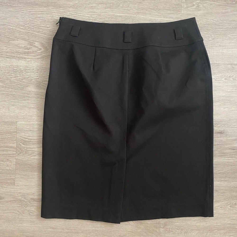 Lauren Ralph Lauren Women's Size 4 Pencil Skirt Black Business Office Career